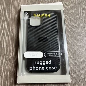 Apple iPhone 15/iPhone14/iPhone13 Rugged Case with MagSafe - heyday™ Black‎